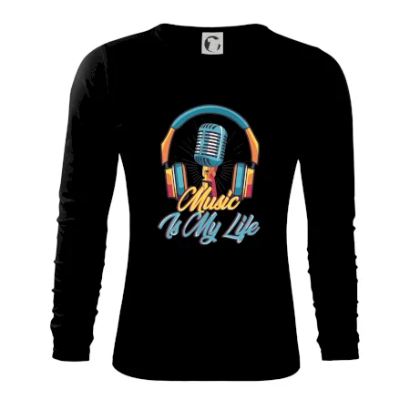 Music is my life sluchátka