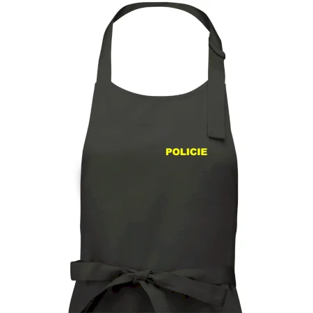 Policie Nápis žlutý