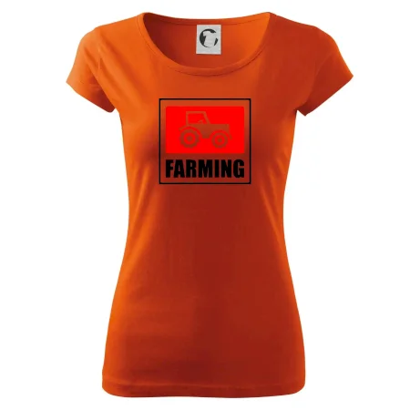 Farming traktor logo