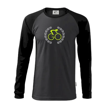GO cyklista (fluo potisk)