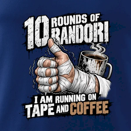 Randori 10 rounds tape and coffee