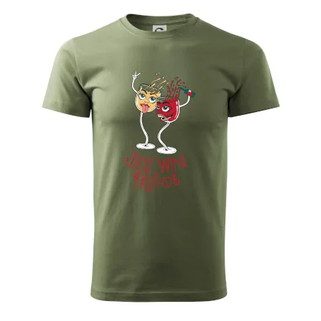 Best wine friends dancing (Pecka design)