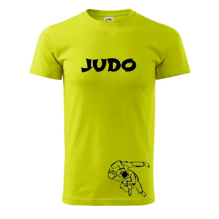 Judo nápis + postavy