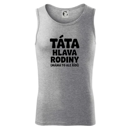 Táta - hlava rodiny  (máma to,  ale řídí)