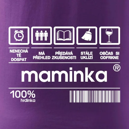Čárový kód - Maminka