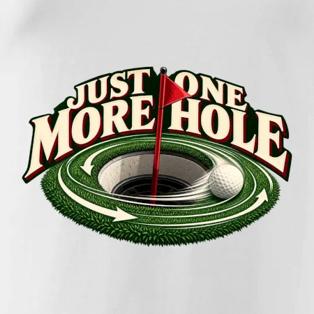 Just one more hole golfový green