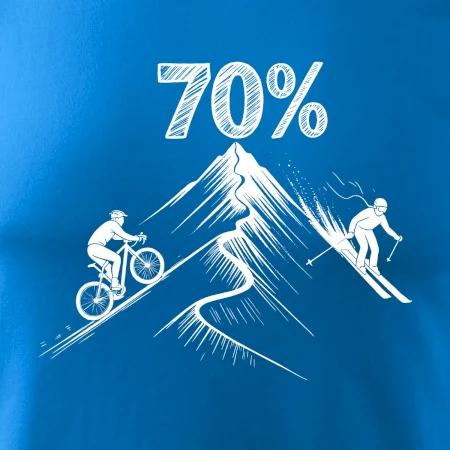 Narozeniny cyklista a lyžař 70