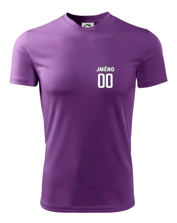 Florbalový  dres - vlastní jméno a číslo