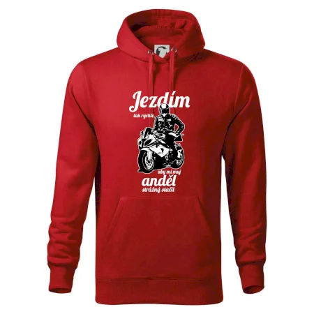 Silniční motorka - jezdím tak rychle, aby mi můj anděl strážný stačil
