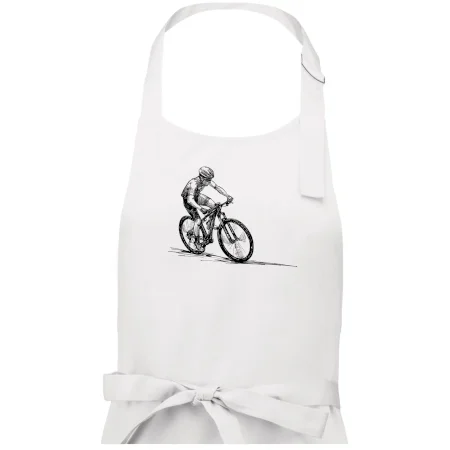 MTB kreslený cyklista