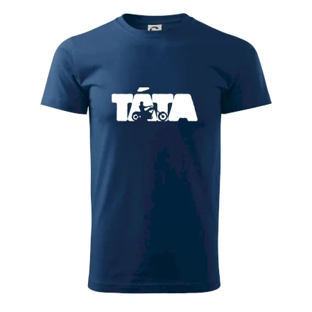 Táta nápis - motorka chopper