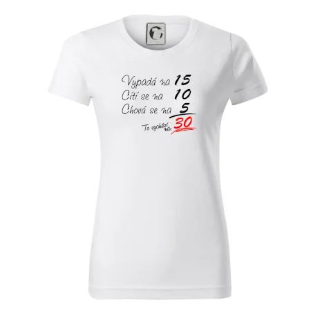 Vypadá, cítí se, chová se - 30 let