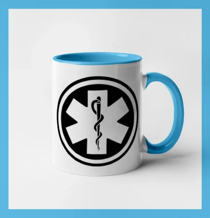 Rescue logo samostatné kulaté