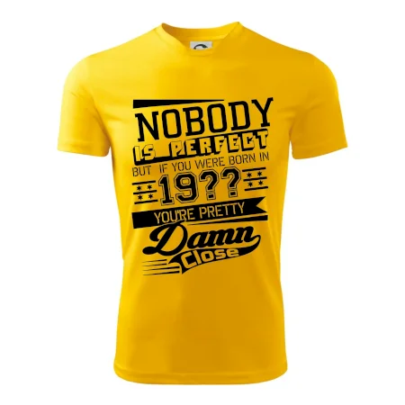 Nobody is perfect - Vlastní ročník
