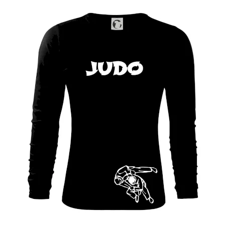 Judo nápis + postavy