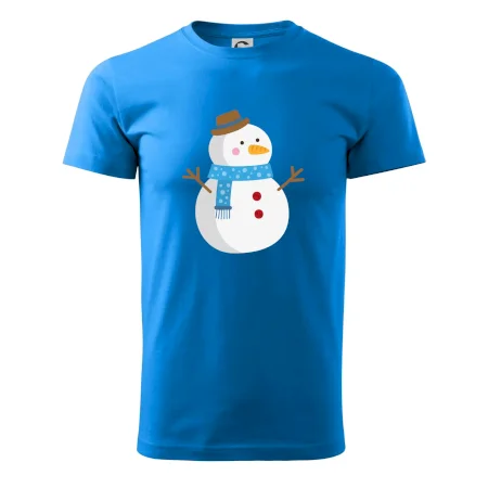 Sněhulák se šálou