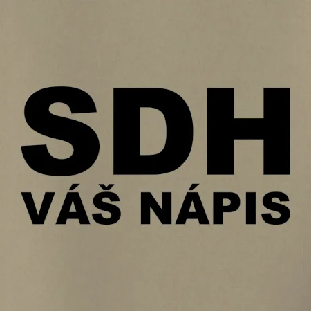 SDH nápis - vlastní nápis