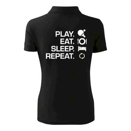 Stolní tenis - eat sleep
