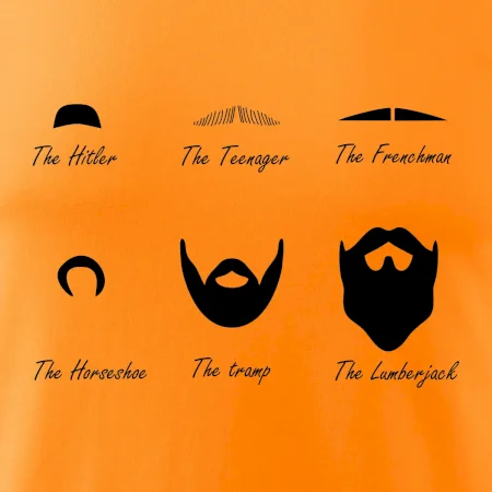 Types of men - Mustache - knírek