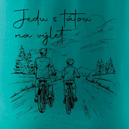 Cyklistika  - Jedu s tátou na výlet - Táta a syn