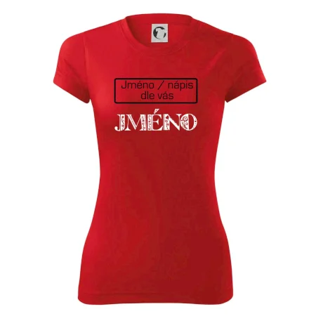 Folklor - jméno - nápis