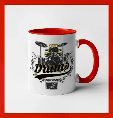 Drums - kreslené bubny
