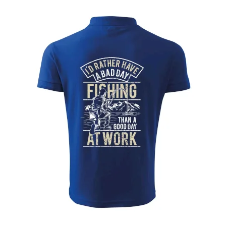 Fishing at work