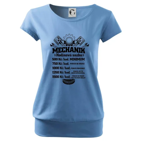 Mechanik - hodinová sazba