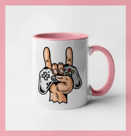 Gamer - gamepad paroháč