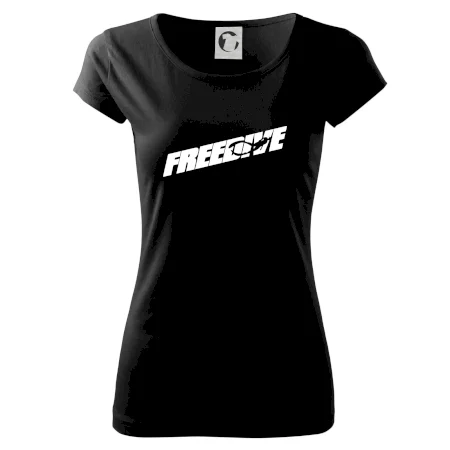 Freedive - nápis s potápěčem