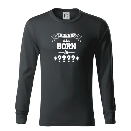 Legends are born in (tvůj měsíc narození)