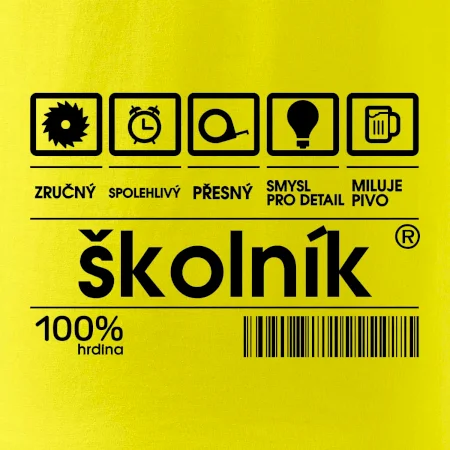 Čárový kód - Školník
