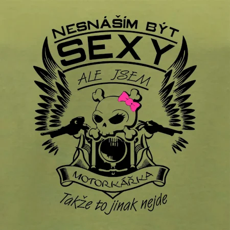 Nesnáším být sexy - motorkářka