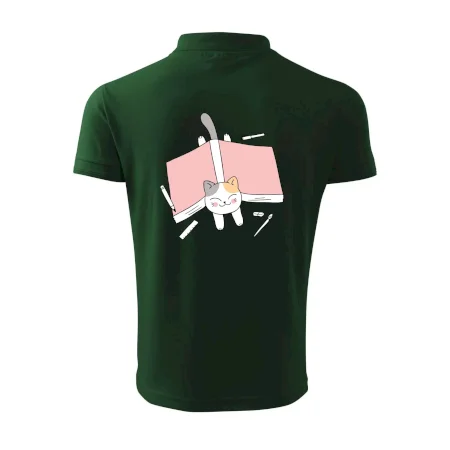 Učení na státnice kočka