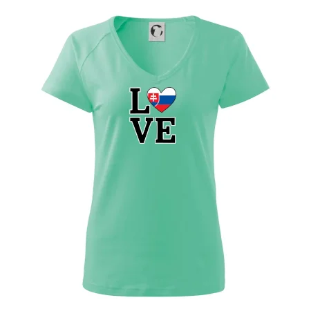 Love Slovenská vlajka