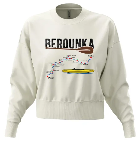 Mapa řeky Berounky