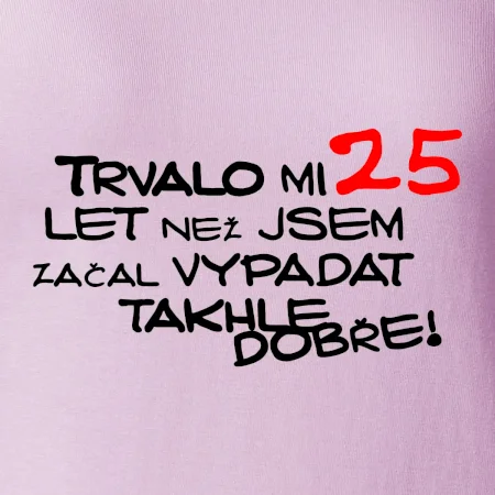 Trvalo mi 25 let než jsem začal vypadat takhle dobře