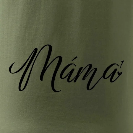 Psací máma první mocnina - jedno dítě