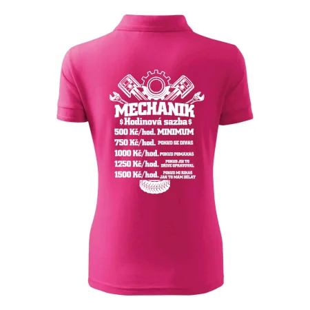 Mechanik - hodinová sazba