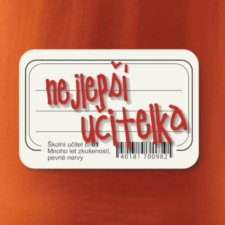 Nejlepší učitelka sešit