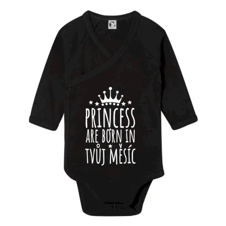 Princesses are born in (vlastní nápis měsíc narození)