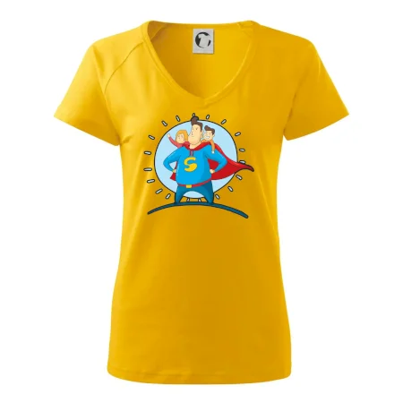 Táta superman - holka a kluk