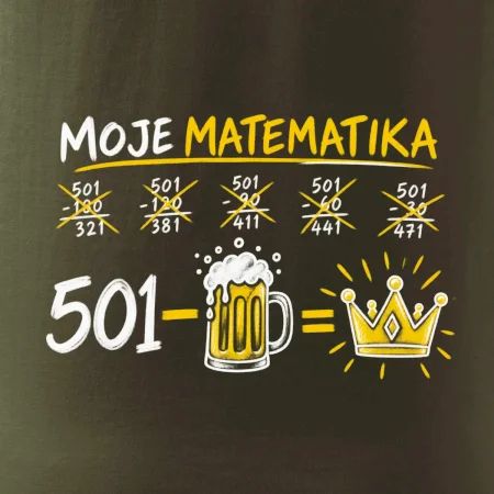 Moje matematika 501 - pivo = vítězství
