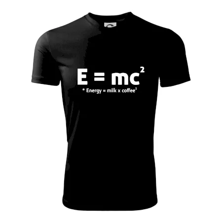 e = mc2 - coffee milk