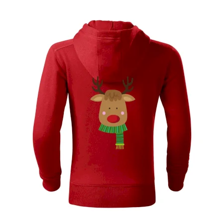 Jelen se šálou