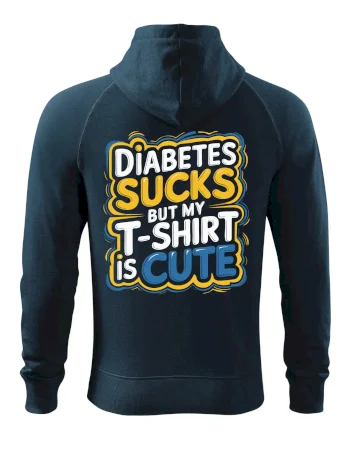 Diabetes sucks but my t-shirt is cute