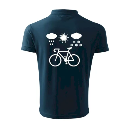Cyklista za každého počasí
