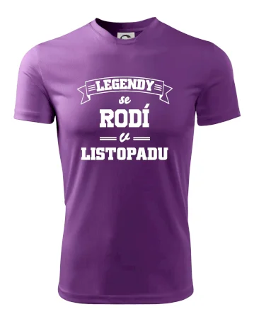Legendy se rodí v listopadu