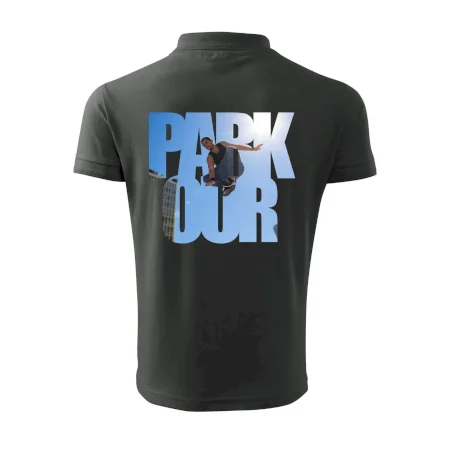 Parkour nápis nebe