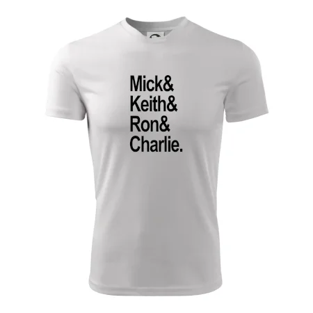 Mick Keith Ron Charlie